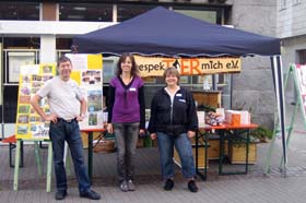 Infostand in Kirchheim unter Teck